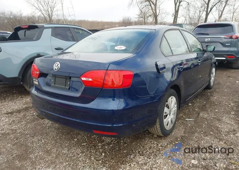 2014 Volkswagen Jetta 2.0L S из США, поврежденный, VIN 3VW2K7AJ1EM239612